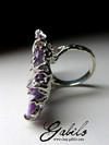 Ring with Charoite