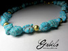 Beads of turquoise nuggets Arizona