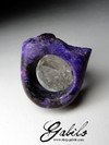One-piece sugilite ring