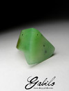 One-piece ring of two-color jade