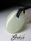 Pendant with white jade