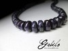 Beads from natural sugilite