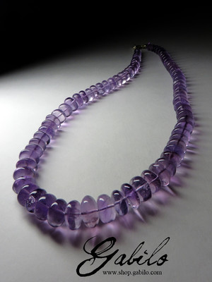 Amethyst Beaded Necklace