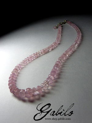 Necklace from Morganite