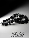 Beads from black tourmaline sherla