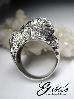 Almandine Silver Ring