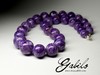 Large beads of charoite