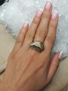 Big Koroit Opal Silver Ring 