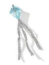 Freedom - Aquamarine and Diamond brooch