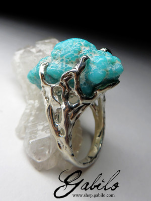 Ring with turquoise Arizona