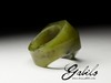 Ring of solid jade