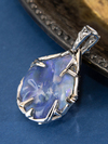 Australian opal gold pendant