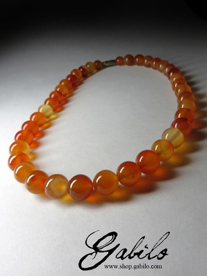 Carnelian necklace