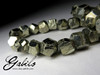 Beads made of pyrite crystals