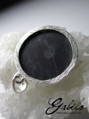 Labradorite silver pendant