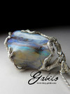 Pendant with boulder opal
