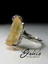 Ring with crystal topaz Imperial
