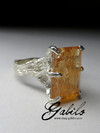 Certified Ring with Topaz Imperial