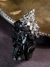 Black Tourmaline silver necklace