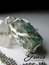 Pendant with emerald