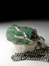 Pendant with emerald