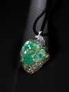Necklace with Colombian Emeralds
