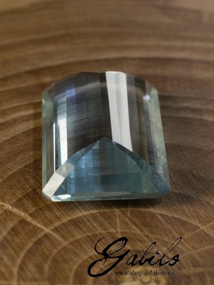 Aquamarine 12х20 octagon cut 9.75 carat