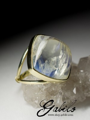 Moonstone Gold Ring