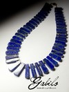 Necklace from lapis lazuli