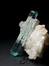 Big aquamarine mineral specimens 11х56 octagon cut 44.75 ct