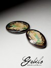 Yowah Nut opal pair 20x30 ovals 44.20 carat