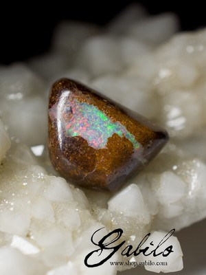 Boulder opal 10х14 freeform 5.30 carat