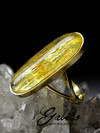 Heliodor gold ring