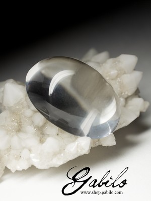 Cabochon of rock crystal 49.10 carat