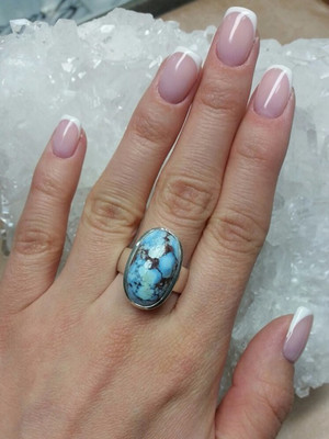 Turquoise Kazakhstan Ring