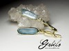 Payment plan for Dory: Aquamarine gold earrings