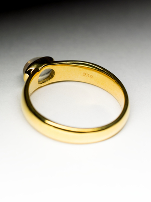 Belomorite Gold Ring