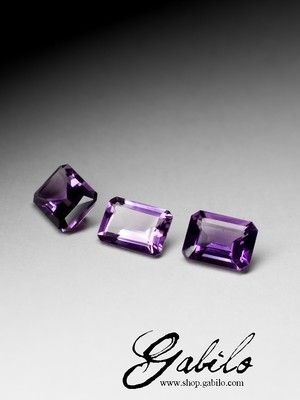 Amethyst Set 4.15 carat with certificate