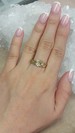 Rock Crystal Gold Ring with gem report MSU