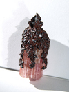 L’automne - Ivy Tourmaline Rubellite crystal necklace