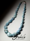 Big Turquoise Beaded Necklace