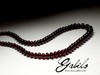 Big Hessonite Garnet Beaded Necklace