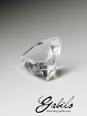 Rock crystal set 3.30 carat with certificate