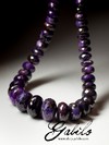 Large beads of sugilite