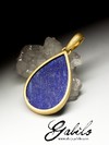 Pendant with lapis lazuli