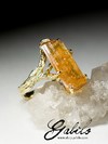 Gold Ring with Topaz Imperial
