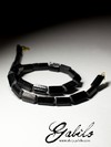 Schrol Black Tourmaline Beaded Necklace