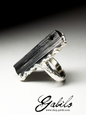 Silver ring with silver