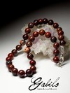 Beads of red jasper
