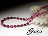 Rubellite Beaded Necklace